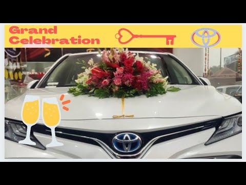 Delivery of new Toyota Camry hybrid 2021 | Driving the future #toyotacamry #toyotahybrid #newcar