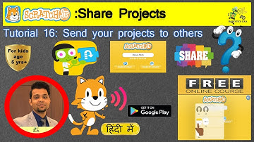Tutorial 16 I Scratch Jr : How to Share Scratch jr Projects? I Send to others I Robotics Era