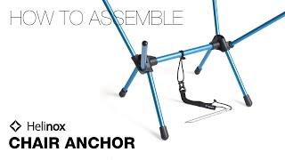 [INSTRUCTION] Helinox Chair Anchor Instruction Instruction Helinox Beach Chair Instruction