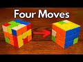 4 MOVE TRIPLE X-CROSS, 10 MOVE F2L | Advanced Sub 5 3x3 Walkthrough Solve