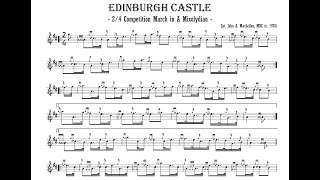 John A MacLellan (1921-1991) - 2/4 March in A Mixolydian, Edinburgh Castle (c. 1976)