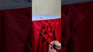Pqqno Mag Pin Ng Diamond Design Table Skirting Tutorial