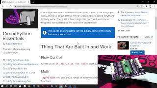 CircuitPython Digital Input Output + USB HID Keyboard