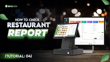 𝐓𝐮𝐭𝐨𝐫𝐢𝐚𝐥 #𝟎𝟒: 𝐇𝐨𝐰 𝐭𝐨 𝐂𝐡𝐞𝐜𝐤 𝐑𝐞𝐬𝐭𝐚𝐮𝐫𝐚𝐧𝐭 𝐑𝐞𝐩𝐨𝐫𝐭 𝐰𝐢𝐭𝐡 𝐁𝐡𝐨𝐣𝐨𝐧 | 𝐀 𝐂𝐨𝐦𝐩𝐥𝐞𝐭𝐞 𝐑𝐞𝐬𝐭𝐚𝐮𝐫𝐚𝐧𝐭 𝐌𝐚𝐧𝐚𝐠𝐞𝐦𝐞𝐧𝐭 𝐒𝐨𝐟𝐭𝐰𝐚𝐫𝐞