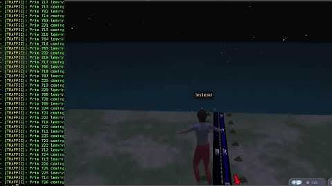 Opensim Traffic Simulation - Test 7 (Updates)