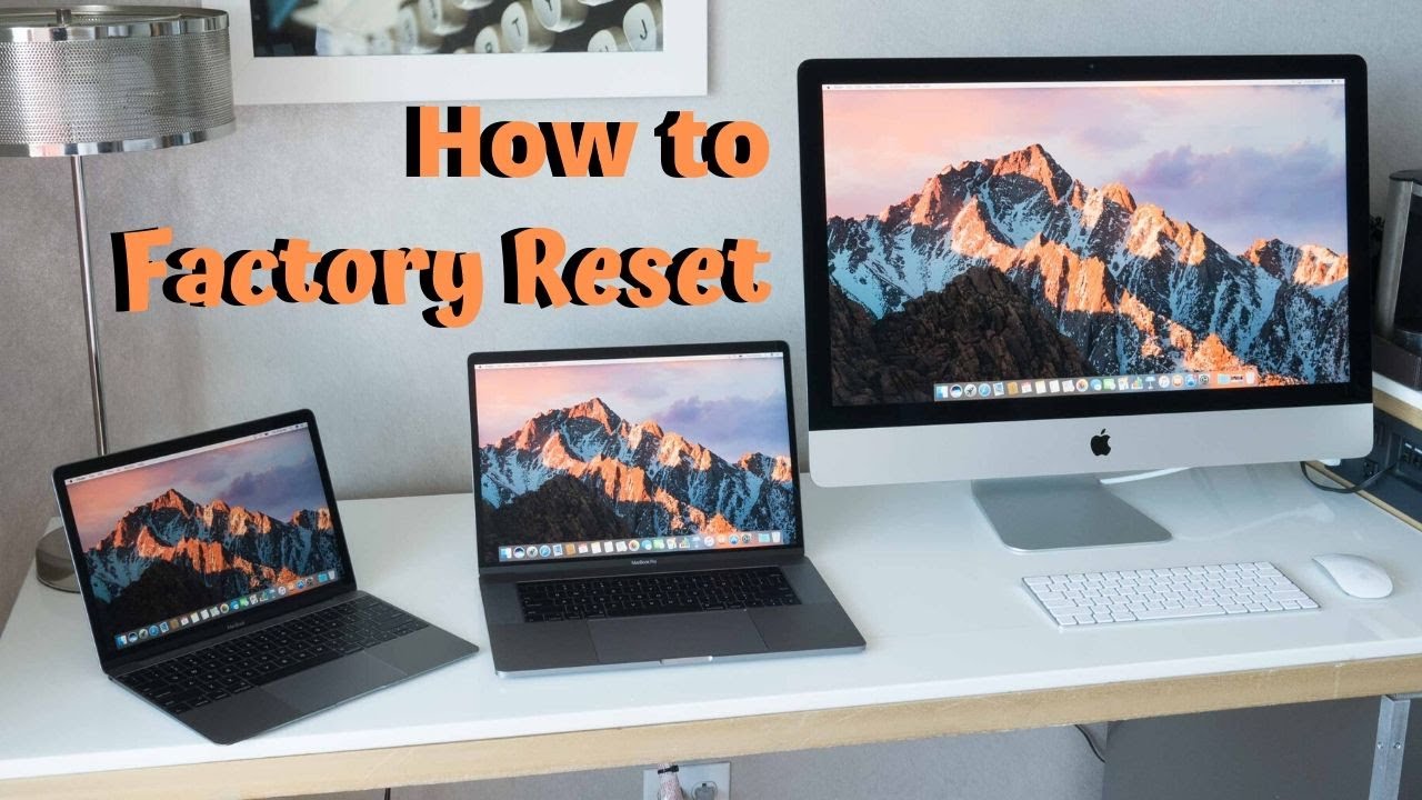 [2020] How to Factory Data Reset any Macbook or iMAC in HINDI | Format ...