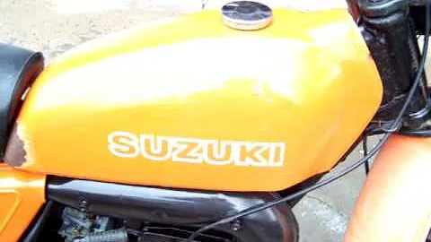 1979 suzuki ds100 and cold start