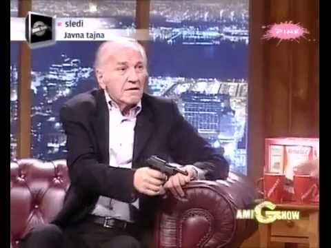 Bata Živojinovic 2011 Ami G Show ubijanje poslednja 2 nemca