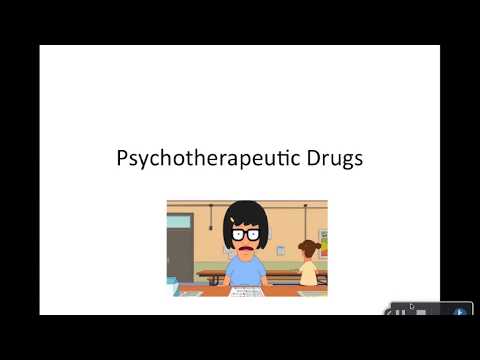 Psychoterapeutické léky (úvod a antipsychotika) 1. část