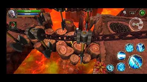 Dawnblade Chapter 2 Volcanic Ruins Level 8 Final Boss Battle