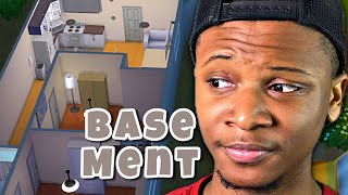RENOVATING a Basement Apartment - The Sims 4