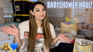 OPENING MY BABYSHOWER GIFTS