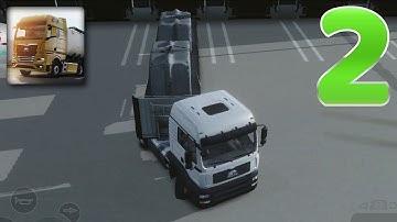 Truckers of Europe 3 - Walkthrough Gameplay Part 2 (iOS, Android)
