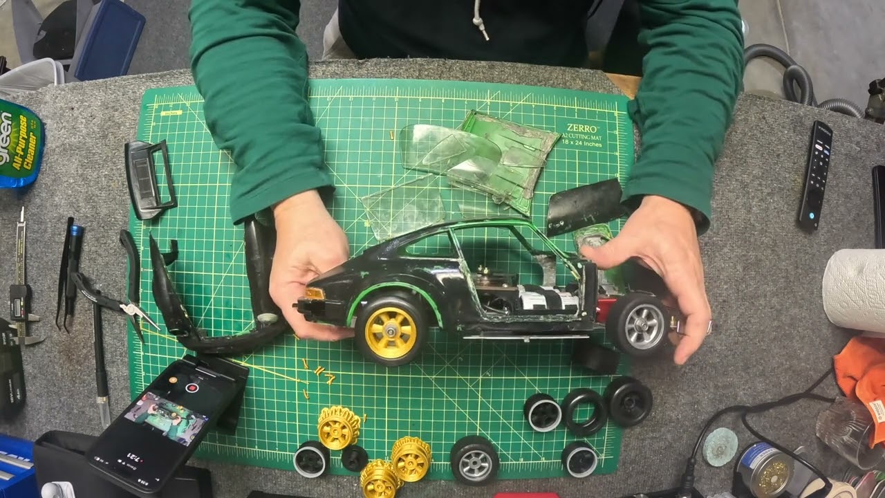 Tamiya's First R/C : Tamiya kit 58001 Porsche 934 RSR