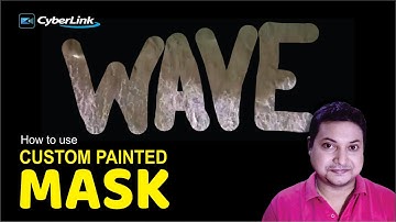 How to use Custom Painted Mask in Powerdirector 19