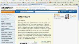 Amazon's New Cloud Player and Drive part 1 of 2