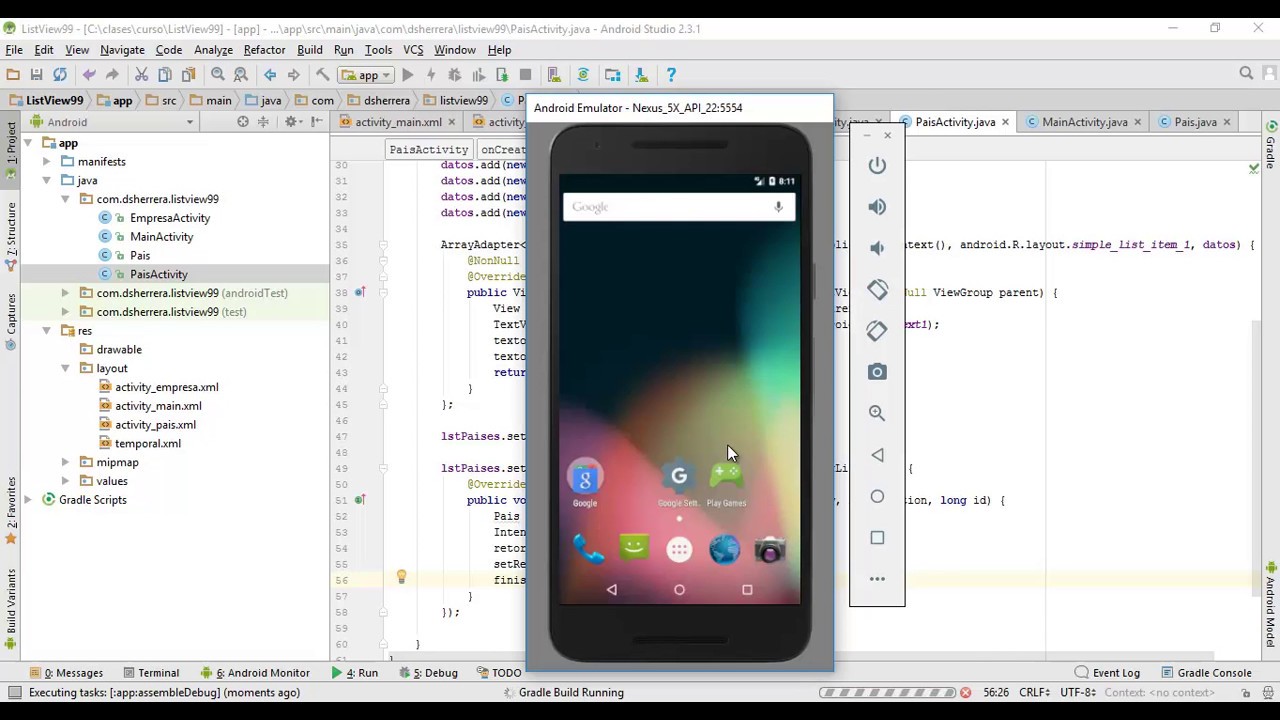 set the size of the font in listview android studio set the size of the font in listview android studio