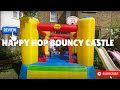 4 YEAR OLD REVIEWS HAPPY HOP BOUNCY HOUSE!