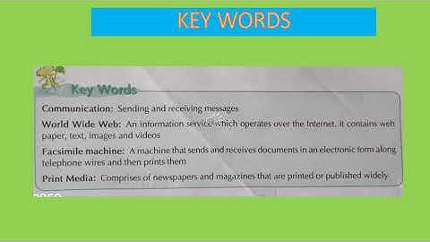 Communication l Key words l EVS l CLASS-4 l DAPS-1 l Rohini