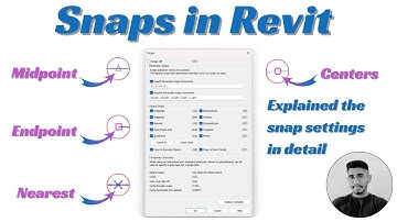 Revit snaps settings