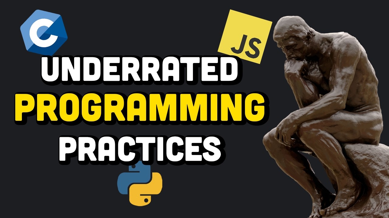 Very Programmed Criminally Underrated Programing Practices - YouTube