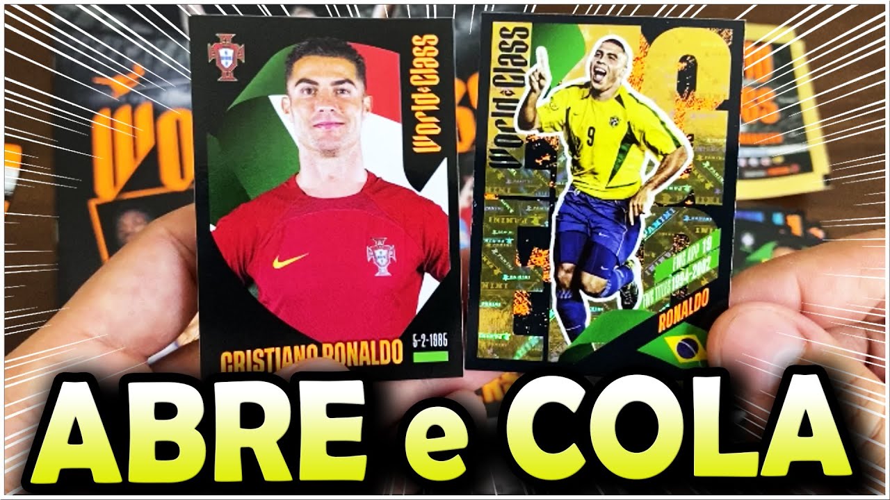 ABRE e COLA as FIGURINHAS do ÁLBUM WORLD CLASS 2024 (Versão Portugal)