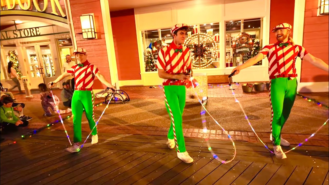 Jump Rope Tricks Vlog AWESOME ORLANDO SHOW 🎢👽 | Jump Rope Tricks & A Stitch Rollercoaster ...