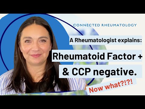 A Rheumatologist Explains: What to do with a +RF and neg CCP