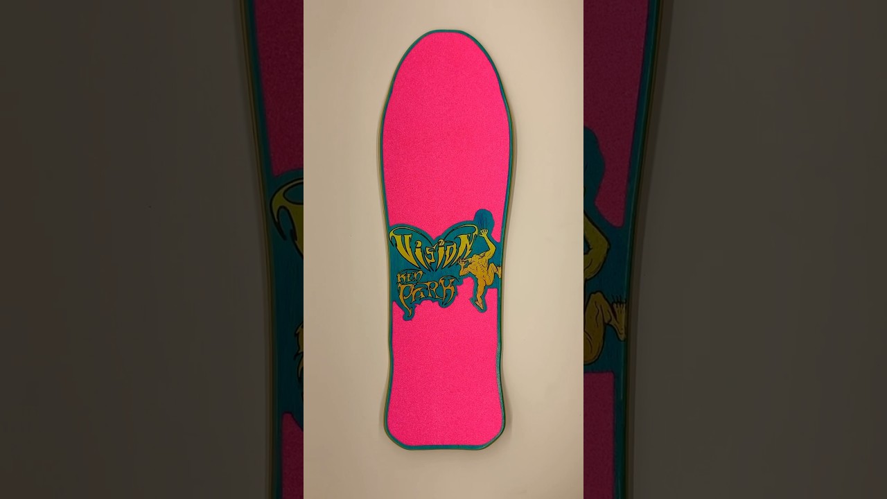Die-cut style grip tape for Vision Ken Park crystal ball re-issue