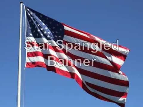 Star Spangled Banner with Lyrics, Vocals, and Beautiful Photos