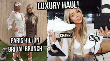 Going to Paris Hiltons house! Luxury haul!