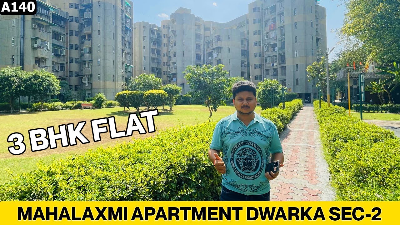 Society flats in Dwarka Delhi 3bhk flat in Dwarka sector 2 Mahalaxmi apartment YouTube