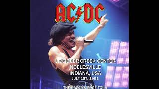 AC/DC - LIVE Noblesbville, IN, USA, July 1st, 1991 Full Concert