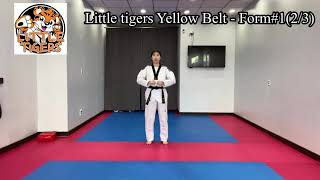 Little tigers Yellow Belt - Form#(2/3)