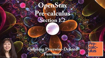 1.2 OpenStax Precalculus (1.2.5) Graphing Piecewise-Defined Functions