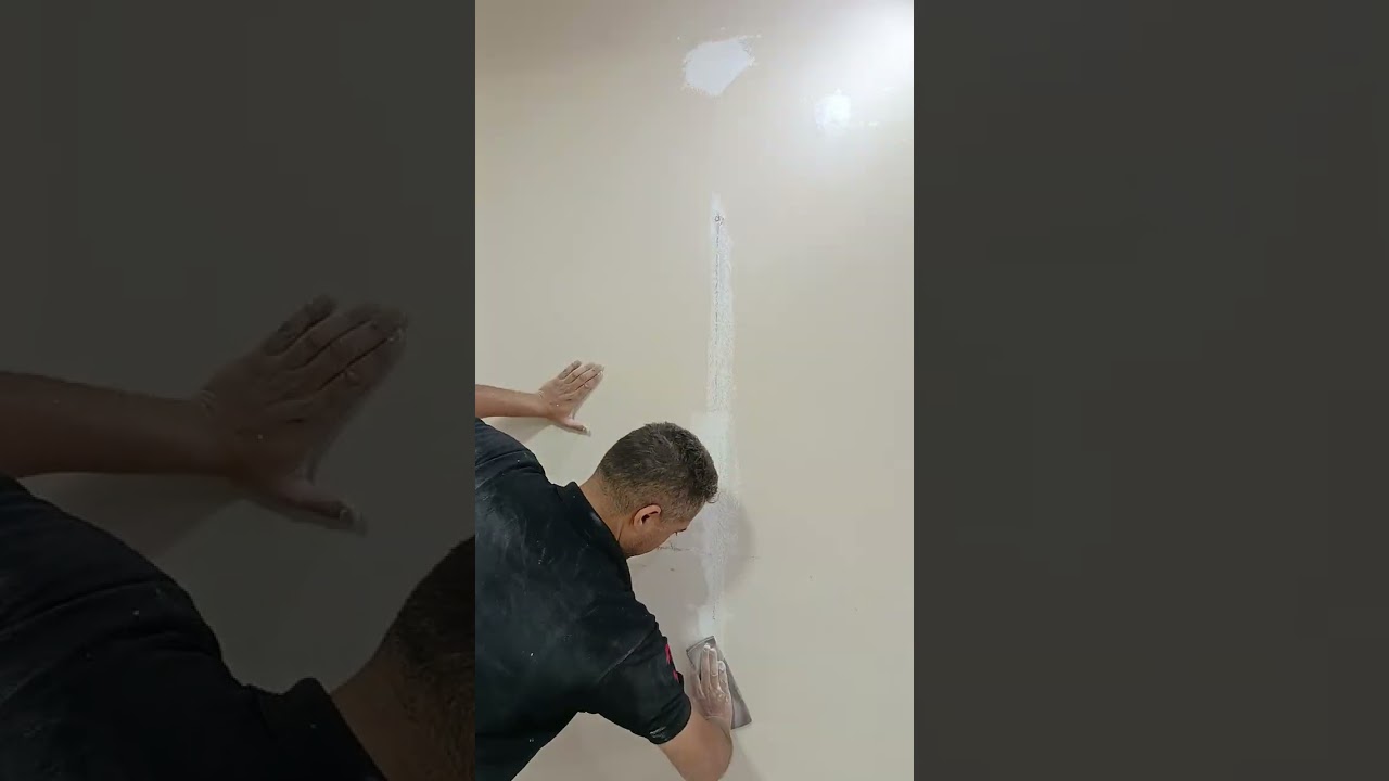 تعلم تجديد دهان الحوائط بنفسك وجهين نضافه
