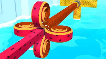 ASMR Slicing Game! Top Mobile Game! Relaxing sounds! Satisfying Video