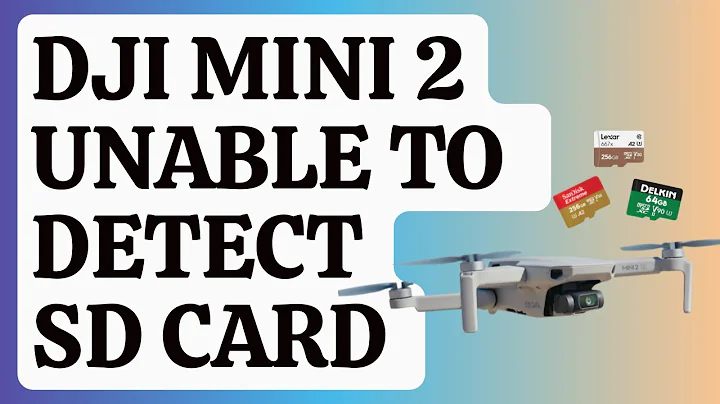 How To Fix DJI Mini 2 Not Detecting SD Card [Updated 2024]