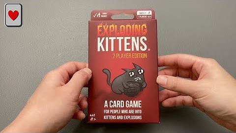 【Unbox】Exploding Kittens: Two Player Edition