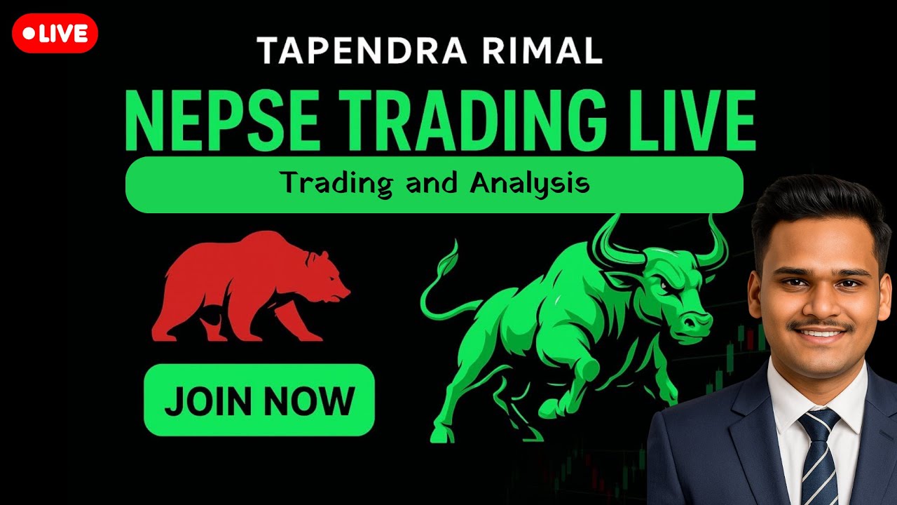 NEPSE LIVE | Live Trading and analysis I Nepal Stock Market Live 2082.04.11