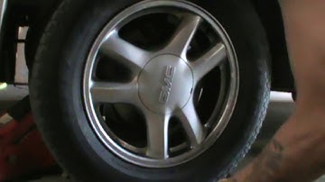 Checking outer tie rod ends and ball joints