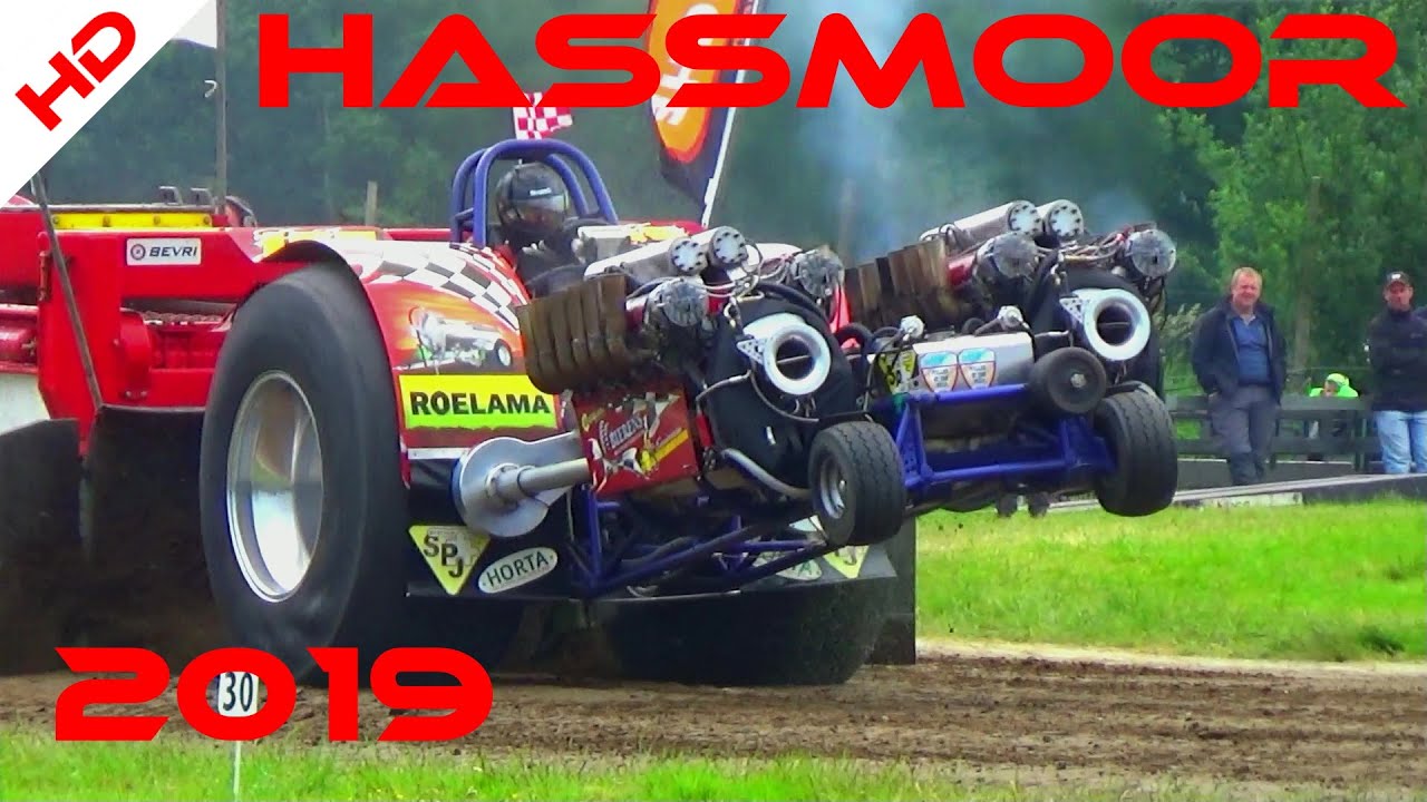 🔥 Traktorpulling Haßmoor 2019 - Das komplette Event in voller Länge!