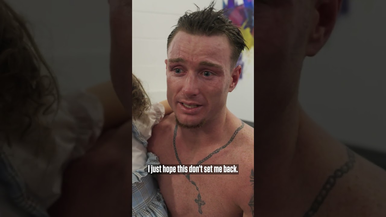 Emotional Paddy Donovan Reacts To DQ Defeat Vs Lewis Crocker