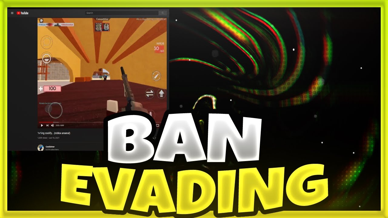 CoolAimerYT Ban Evading AGAIN! (Roblox Arsenal)