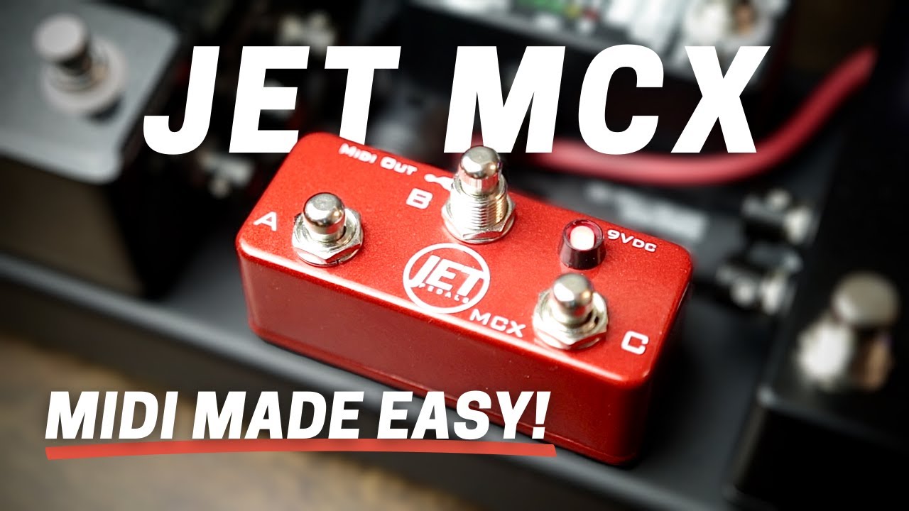 Intro to Midi // Mini Worship Pedalboard with the JET Pedals MCX and the Line 6 HX Stomp