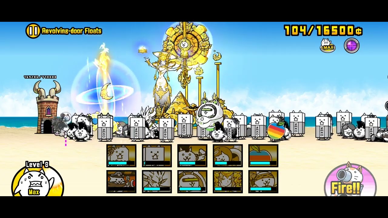 The Battle Cats Revolvingdoor Floats YouTube