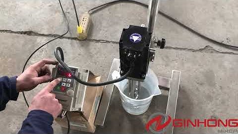 JX-0.37 lab scale high shear mixer made by Ginhong