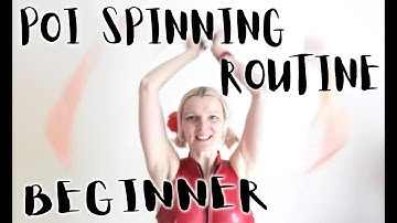 Learn Poi Spinning Routine  |   Beginner Poi Transitions in a fun routine!