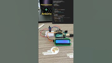 Arduino Sensor de chamas  e DISPLAY LCD