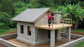 TIMELAPSE VIDEO: FROM START TO FINISH \ 288-day Journey of Building a House of Stone